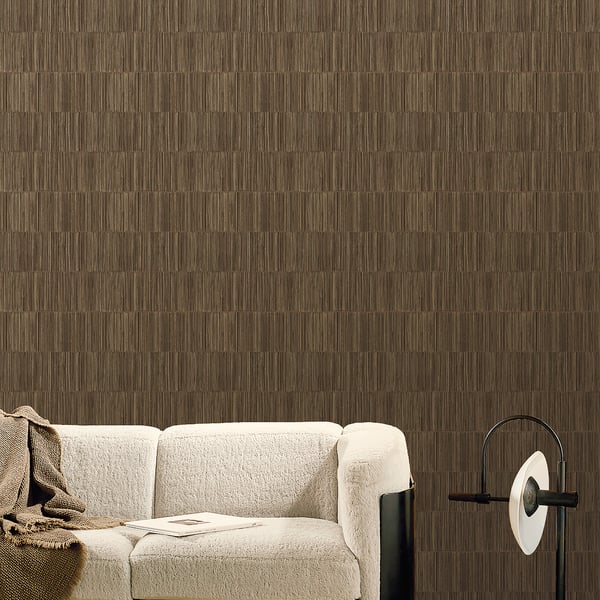 SP-JA3005 -  Wallpaper Collection - Bronze Brown Colours - Bamboo Design