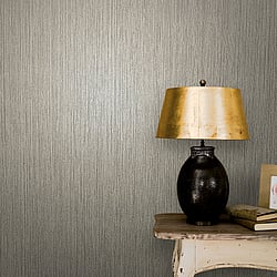 Galerie Wallcoverings Product Code 32216 - Avalon Wallpaper Collection - Brown Colours - Verticle Texture Design