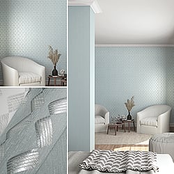 Galerie Wallcoverings Product Code 33653 - Serene Wallpaper Collection -  ZigZag Design