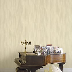 Galerie Wallcoverings Product Code 42562 - Italian Textures 3 Wallpaper Collection - Gold Colours - Pleated Texture Design