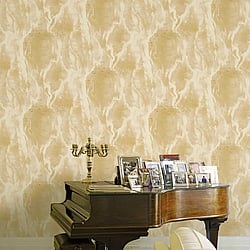 Galerie Wallcoverings Product Code 42573 - Italian Textures 3 Wallpaper Collection - Dark Yellow Colours - Marble Texture Design