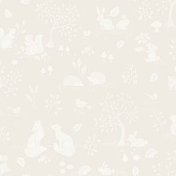 Galerie Wallcoverings Product Code 44125 - Apelviken 2 Wallpaper Collection - Cream Colours - Woodland Walk Design