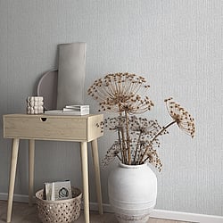 Galerie Wallcoverings Product Code 47483 - Flora Wallpaper Collection - Grey Colours - Rope Weave Design