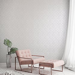 Galerie Wallcoverings Product Code 64652 - Slow Living Wallpaper Collection - Purple Lilac Grey Silver Colours - Soul Dusty Lilac Design