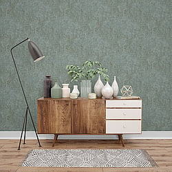 Galerie Wallcoverings Product Code 65012 - Feel Wallpaper Collection - Green Brown Blue Grey Colours - Bark Design