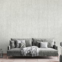 Galerie Wallcoverings Product Code 65051 - Feel Wallpaper Collection - Light Grey Off White  Silver Colours - Curtain Design