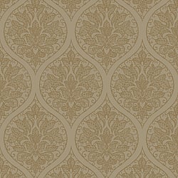 Galerie Wallcoverings Product Code 7006 - Emporium Wallpaper Collection - Gold Colours - Emporium Ogee Design