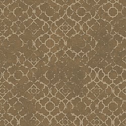 Galerie Wallcoverings Product Code DWP0246-07 - Emporium Wallpaper Collection - Gold Colours - Aged Quatrefoil Design