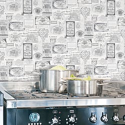 Galerie Wallcoverings Product Code G12284 - Kitchen Recipes Wallpaper Collection -   