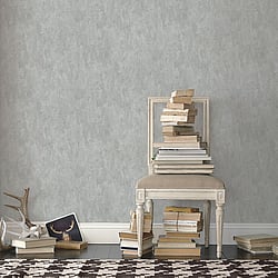 Galerie Wallcoverings Product Code G56178 - Memories 2 Wallpaper Collection - Silver Grey Colours - Distressed Wall Design