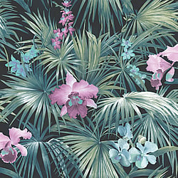 Galerie Wallcoverings Product Code G56433 - Global Fusion Wallpaper Collection -  Tropical Florals Design