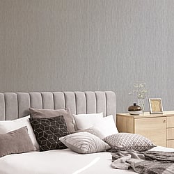 Galerie Wallcoverings Product Code G67681 - Special FX 2 Wallpaper Collection - Silver Colours - Vertical Textile Design