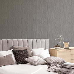 Galerie Wallcoverings Product Code G67686 - Special FX 2 Wallpaper Collection - Silver Colours - Vertical Textile Design