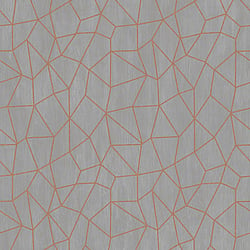 Galerie Wallcoverings Product Code G67701 - Special FX 2 Wallpaper Collection - Orange Beige Colours - Glitter Web Design