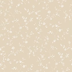 Galerie Wallcoverings Product Code G67860 - Miniatures 2 Wallpaper Collection - Cream White Colours - Floral Trail Design