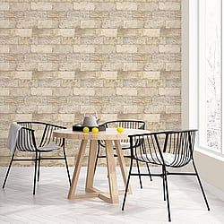 Galerie Wallcoverings Product Code G67968 - Organic Textures Wallpaper Collection - Beige Colours - Organic Stone Design