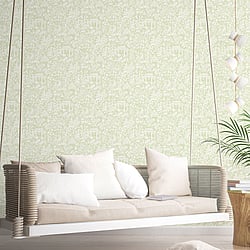 Galerie Wallcoverings Product Code G78509 - Secret Garden Wallpaper Collection -  Garden Toile Design