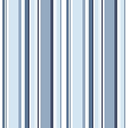 Galerie Wallcoverings Product Code ST36911 - Simply Stripes 3 Wallpaper Collection - Navy Blue Colours - Step Stripe Design