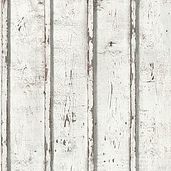 Galerie Wallcoverings Product Code WW22233 - The Woods And Wicker Wallpaper Collection - Cream Grey White Colours - Dual Stripe Wood Effect Motif Design