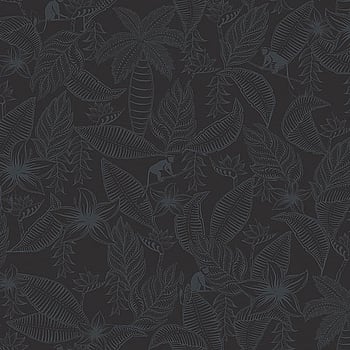 Galerie Wallcoverings Product Code 12704 - Ted Baker Fantasia Wallpaper Collection - Black Grey Colours -  