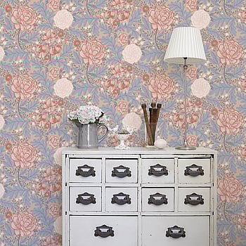 Galerie Wallcoverings Product Code 14001 - Ekbacka Wallpaper Collection - Pink Grey Colours -  