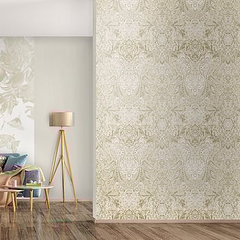 Galerie Wallcoverings Product Code 26705 - Tropical Wallpaper Collection - Pine Nut Colours -  