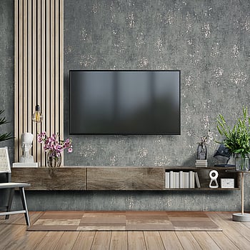 Galerie Wallcoverings Product Code 32614 - New Textures Wallpaper Collection - Dark Grey Rose Gold Colours -  