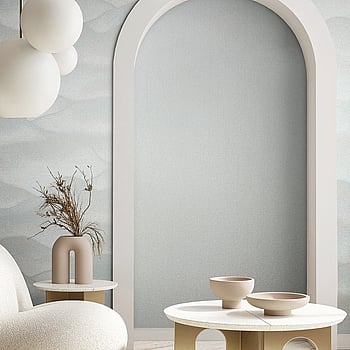 Galerie Wallcoverings Product Code 34017 - Hotel Wallpaper Collection - Grey, Blue Colours -  