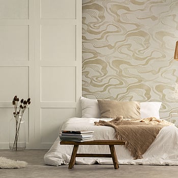 Galerie Wallcoverings Product Code 34535 - Kumano Wallpaper Collection - Beige Colours -  