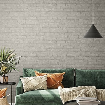 Galerie Wallcoverings Product Code 34612 - Terra Wallpaper Collection - Grey Colours -  
