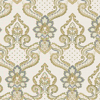 Galerie Wallcoverings Product Code 42506 - Opulence Wallpaper Collection - Gold Blue Colours -  