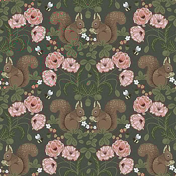 Galerie Wallcoverings Product Code 44124 - Apelviken 2 Wallpaper Collection - Green Colours -  