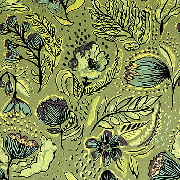 Galerie Wallcoverings Product Code 81330 - Pepper Wallpaper Collection - Green Pepper Colours -  