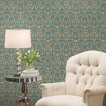 Galerie Wallcoverings Product Code 95503 - Ornamenta 2 Wallpaper Collection - Blue Colours -  