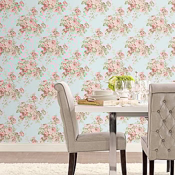 Galerie Wallcoverings Product Code AB27615 - Abby Rose 4 Wallpaper Collection - Turquoise Red Green Colours -  