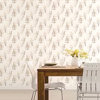 Galerie Wallcoverings Product Code AB42446 - Abby Rose 4 Wallpaper Collection - Beige Grey Colours -  