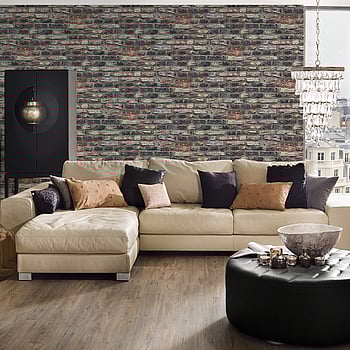Galerie Wallcoverings Product Code BB51113 - Bricks And More Wallpaper Collection - Beige Brown Grey Colours -  