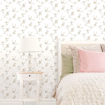 Galerie Wallcoverings Product Code CI38224 - Classic Silks 4 Wallpaper Collection - Cream, Grey Colours -  