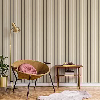 Galerie Wallcoverings Product Code CM27053 - Botanica Wallpaper Collection - Beige Black Colours -  