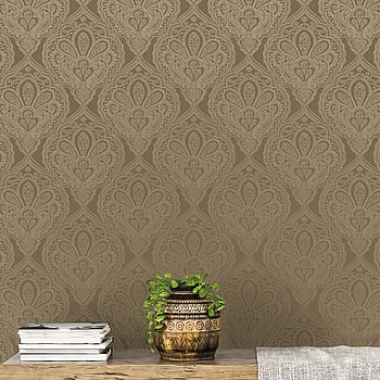 Galerie Wallcoverings Product Code DWP0247-07 - Emporium Wallpaper Collection - Gold Colours -  
