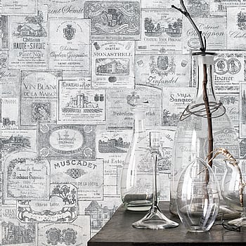 Galerie Wallcoverings Product Code G56175 - Nostalgie Wallpaper Collection - Silver Grey Colours -  