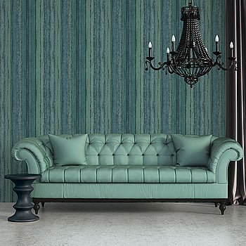 Galerie Wallcoverings Product Code G67802 - Ambiance Wallpaper Collection - Blue Green Turquoise Colours -  