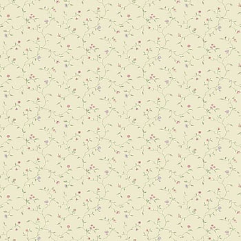Galerie Wallcoverings Product Code G67922 - Miniatures 3 Wallpaper Collection - Cream Green Pink Purple Colours -  
