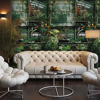 Galerie Wallcoverings Product Code HZ62094M - Horizon Wallpaper Collection - Brown Green Orange Colours -  