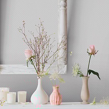 Galerie Wallcoverings Product Code MC61048 - Maison Charme Wallpaper Collection - Grey, White Colours -  