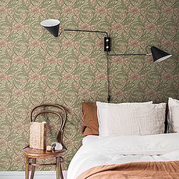 Galerie Wallcoverings Product Code S13115 - Sommarang Wallpaper Collection - Green Colours -  