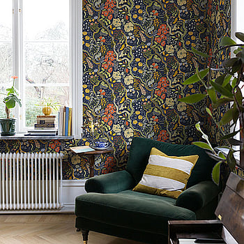 Galerie Wallcoverings Product Code S65101 - Sommarang Wallpaper Collection - Blue Multi-coloured Colours -  