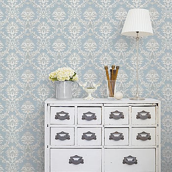 Galerie Wallcoverings Product Code SD25646 - Stripes And Damask 2 Wallpaper Collection -   