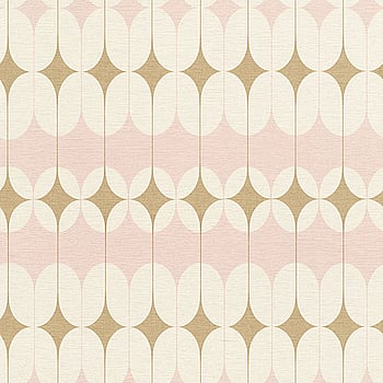 Galerie Wallcoverings Product Code SK21114 - Skandinavia 2 Wallpaper Collection - Pink Gold White Colours -  