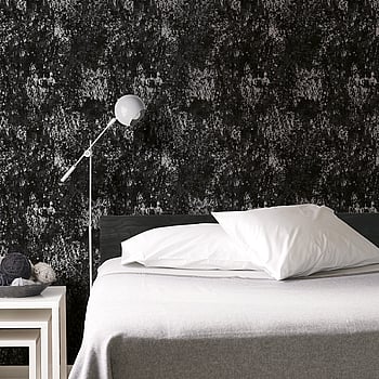 Galerie Wallcoverings Product Code W78223 - Metallic Fx Wallpaper Collection - Black Silver Colours -  
